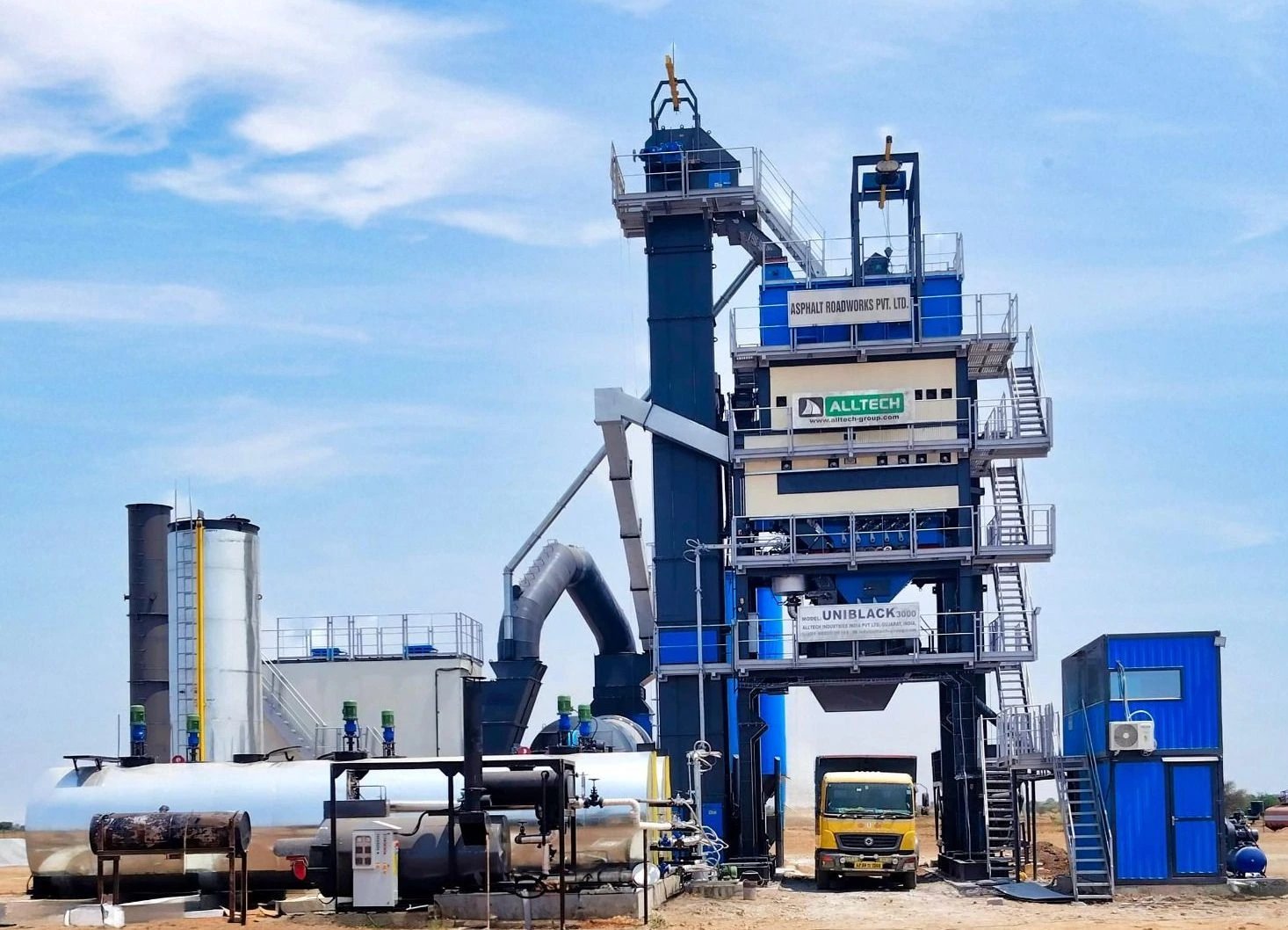 Planta de Asfalto Batch Mix Alltech Group